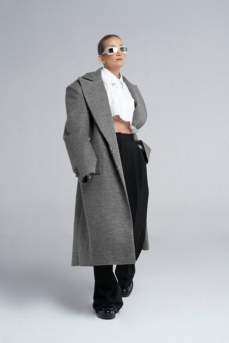 Light Grey Signature Coat