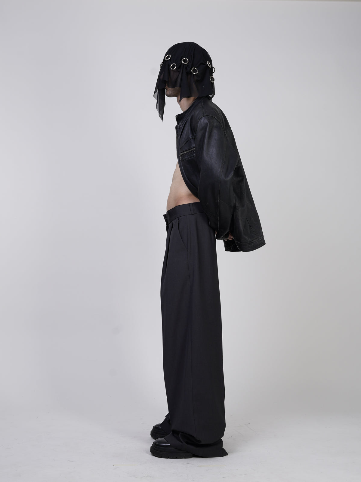 Dark Grey Rejected Trousers