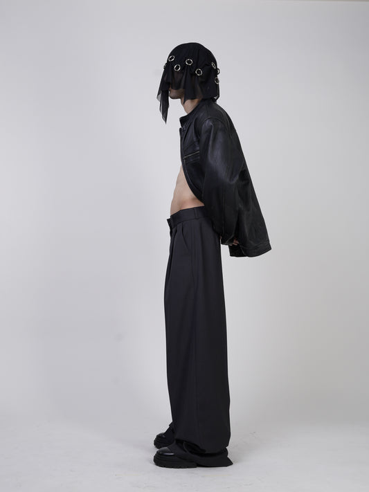 Dark Grey Rejected Trousers
