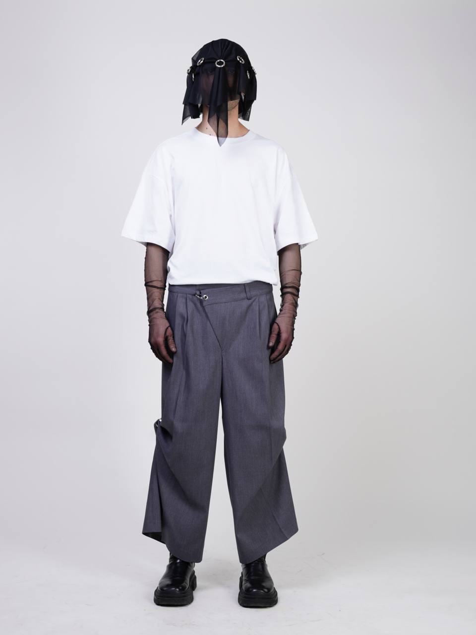 Grey Care Free Trousers
