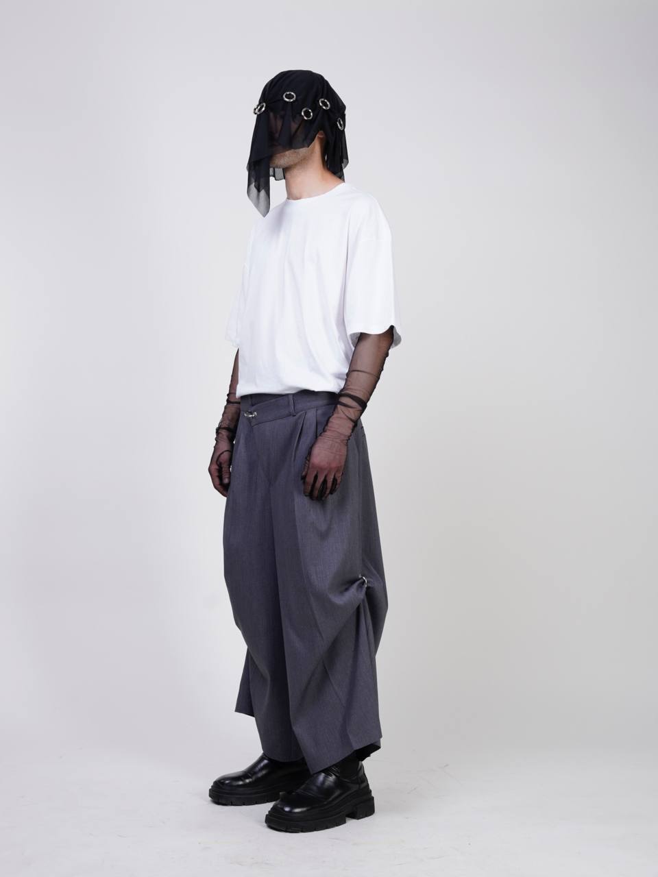 Grey Care Free Trousers