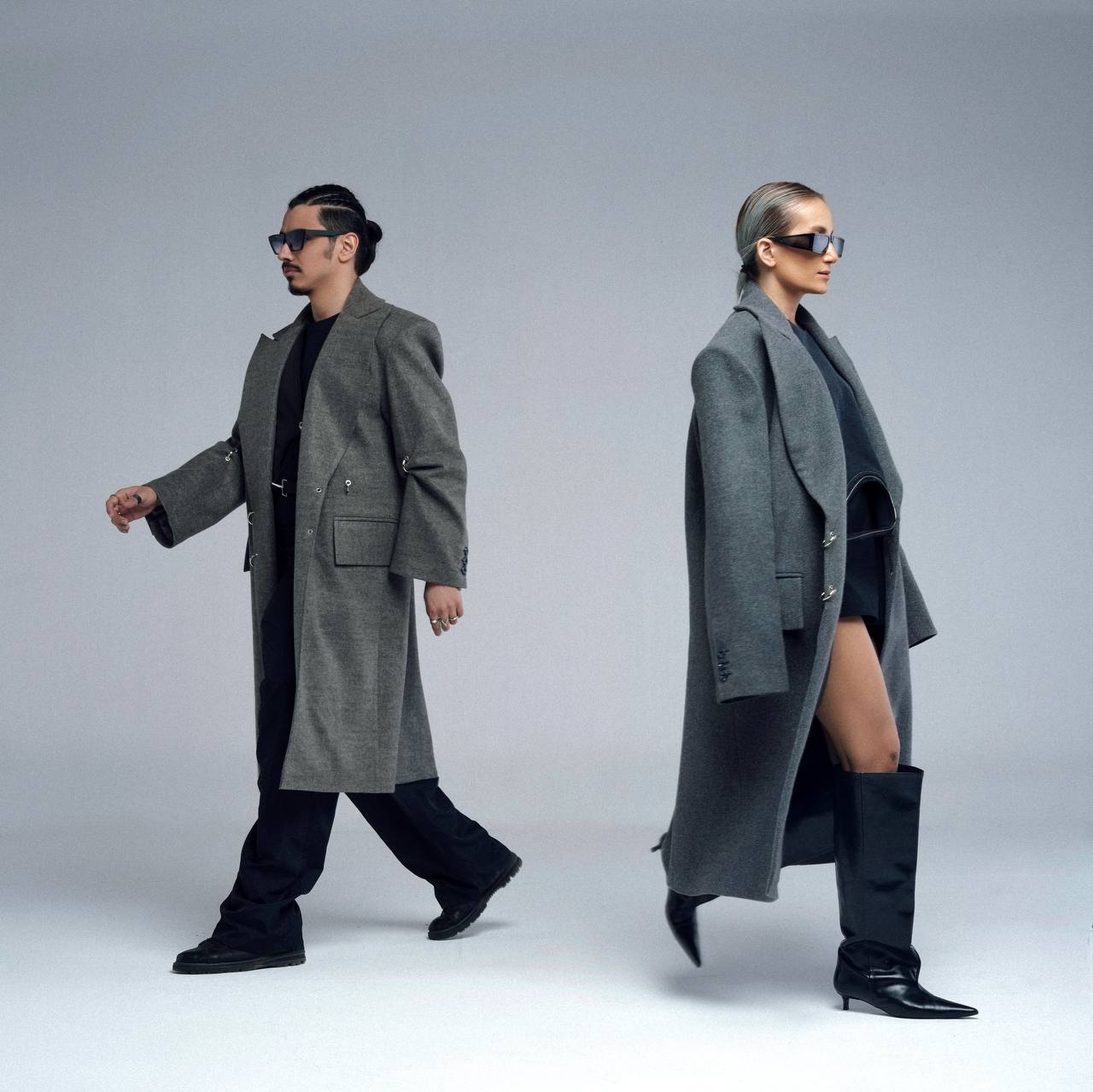 Light Grey Signature Coat
