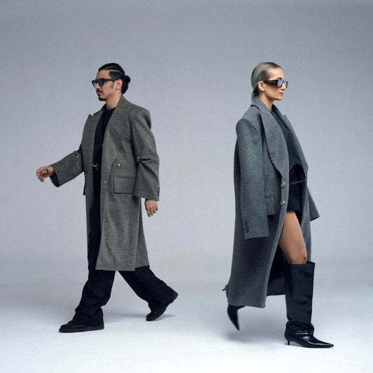 Light Grey Signature Coat