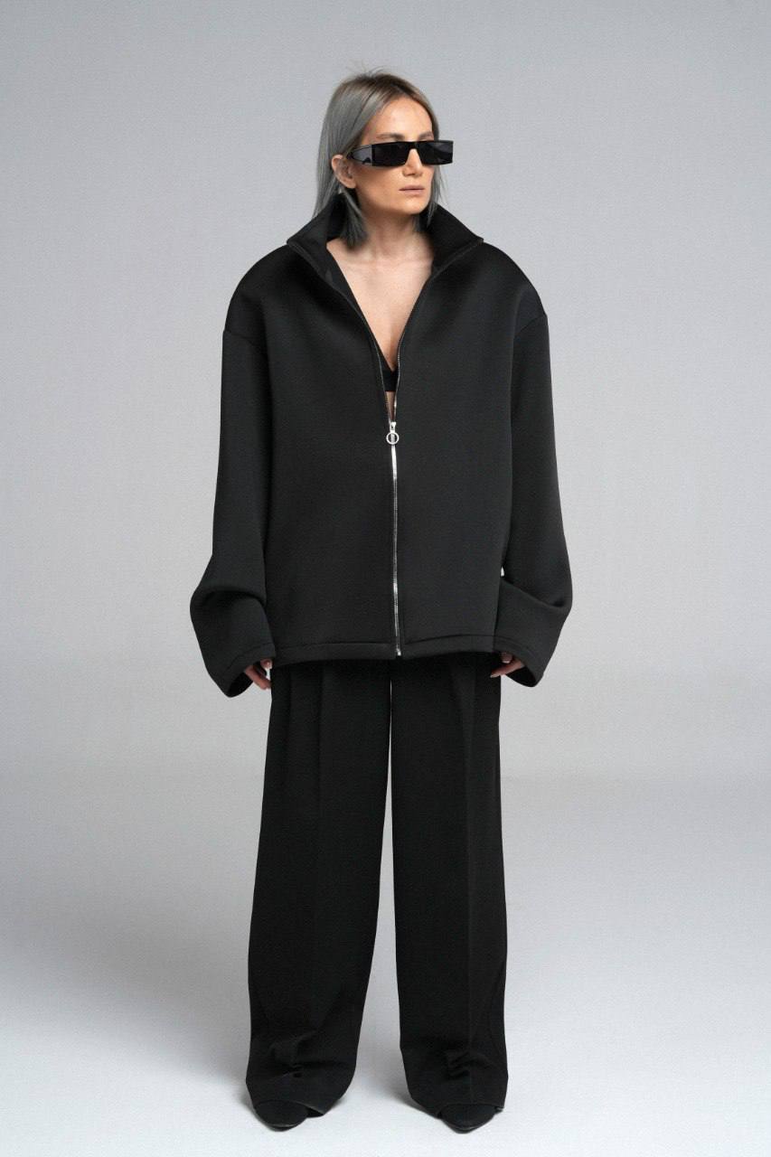 Black Anxious Sweatshirt