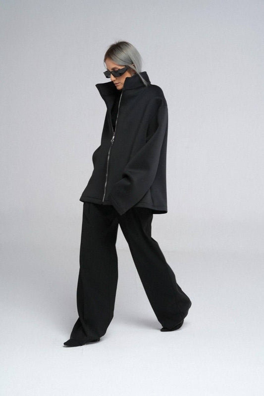Black Anxious Sweatshirt