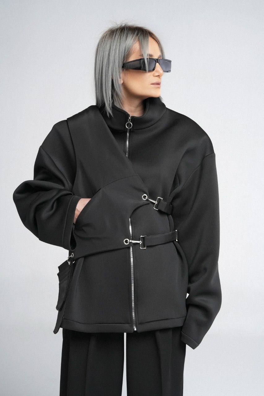 Black Anxious Sweatshirt