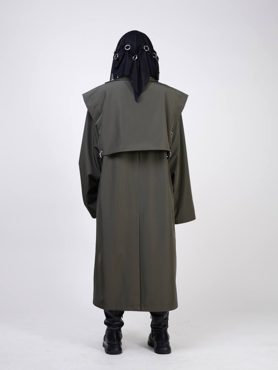 Olive Green Delighted Rain Coat